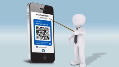 Impfnachweis QR-Code.