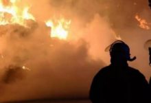 Flammen Brand