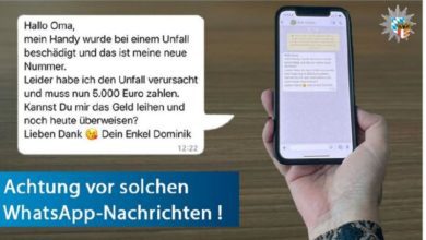 Betrug WhatsApp