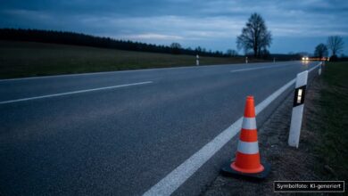 KI-generiertes Symbolfoto zu Betriebsunfall bei Senden, Ulmer Straße