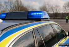 KI-generiertes Symbolfoto zu Unfallflucht bei A96 bei Mindelheim