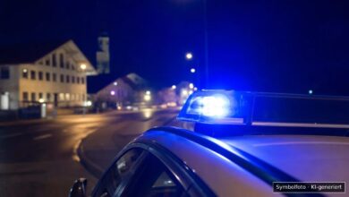 KI-generiertes Symbolfoto zu Polizeieinsatz bei Stiefenhofen