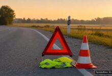 KI-generiertes Symbolfoto zu Verkehrsunfall bei Illertissen, A7