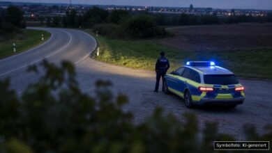 KI-generiertes Symbolfoto zu Verkehrsunfall bei Ochsenhausen-Ersing