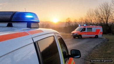 KI-generiertes Symbolfoto zu Polizeieinsatz / Widerstand gegen Vollstreckungsbeamte bei Marktoberdorf