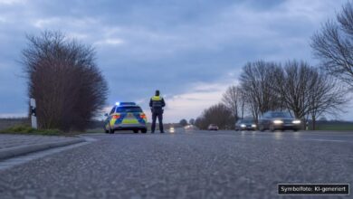 KI-generiertes Symbolfoto zu Trunkenheitsfahrt / Polizeikontrolle bei Memmingen, A7