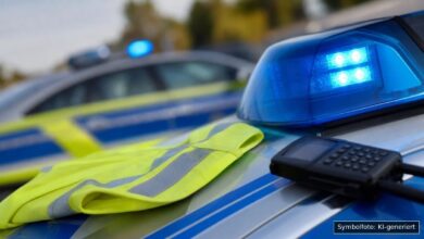 KI-generiertes Symbolfoto zu Polizeieinsatz bei Buchenberg