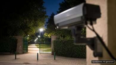 KI-generiertes Symbolfoto zu Pressekonferenz / Bericht zur Cybersicherheit bei Bayern
