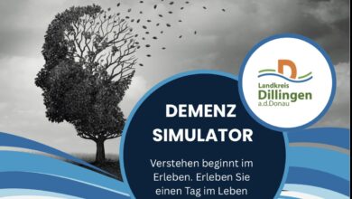 Beitragsbild zu Demenzsimulator in Höchstädt: Pflegestützpunkt lädt zur Bayerischen Demenzwoche ein