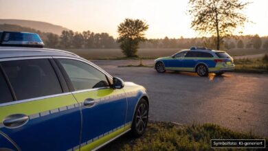 KI-generiertes Symbolfoto zu Polizeieinsatz bei Donzdorf