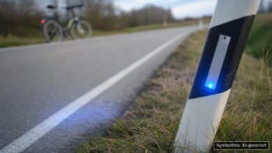 KI-generiertes Symbolfoto zu Verkehrsunfall bei Erbach