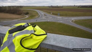 KI-generiertes Symbolfoto zu Verkehrskontrolle bei Heidenheim