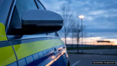 KI-generiertes Symbolfoto zu Verbotenes Kraftfahrzeugrennen bei A7 bei Neu-Ulm / Anschlussstelle Woringen