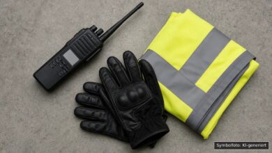 KI-generiertes Symbolfoto zu Verkehrsunfall bei Illertissen