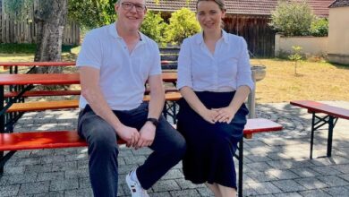 Beitragsbild zu Landtagsabgeordnete Jenny Schack besucht neuen Bürgermeister von Aletshausen