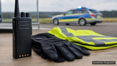KI-generiertes Symbolfoto zu Verkehrsunfall bei Langenau