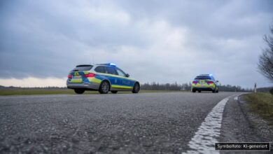 KI-generiertes Symbolfoto zu Polizeieinsatz bei Memmingen