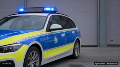 KI-generiertes Symbolfoto zu Verkehrsunfall bei Sigmarszell (Bereich Rohrach), B308