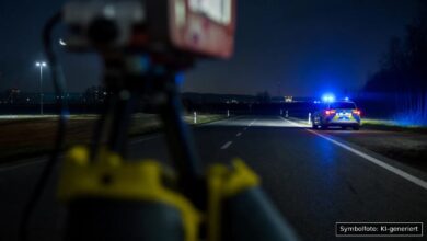 KI-generiertes Symbolfoto zu Verkehrskontrolle bei Neu-Ulm / Elchingen