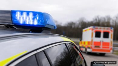 KI-generiertes Symbolfoto zu Verkehrsunfall mit Nötigung und Beleidigung bei A96 zwischen Autobahnkreuz Memmingen und Anschlussstelle Aitrach