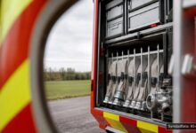 KI-generiertes Symbolfoto zu Brand bei Krumbach / Edenhausen
