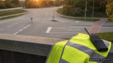 KI-generiertes Symbolfoto zu Verkehrsunfall bei Ulm