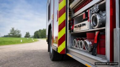 KI-generiertes Symbolfoto zu Brand bei Marxheim