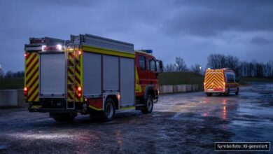 KI-generiertes Symbolfoto zu Unwetter bei Region Ulm