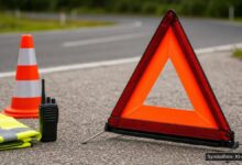 KI-generiertes Symbolfoto zu Verkehrsunfall bei Landkreis Unterallgäu