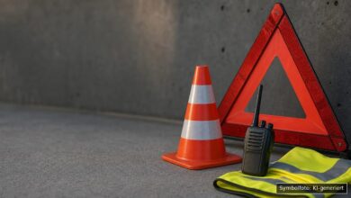 KI-generiertes Symbolfoto zu Verkehrskontrolle bei Vöhringen