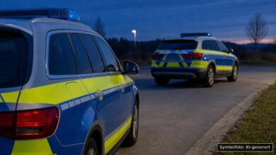 KI-generiertes Symbolfoto zu Polizeieinsatz bei Göppingen-Faurndau