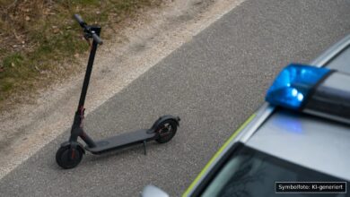 KI-generiertes Symbolfoto zu Polizeikontrolle bei Weißenhorn