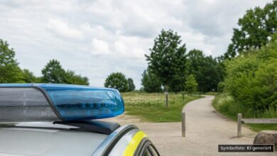 KI-generiertes Symbolfoto zu Todesfall / Kriminalfall bei Nersingen-Straß