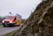 KI-generiertes Symbolfoto zu Verkehrsunfall bei Nördlingen