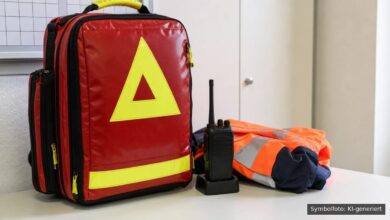 KI-generiertes Symbolfoto zu Verkehrsunfall bei Memmingen