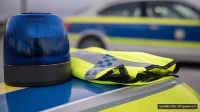 KI-generiertes Symbolfoto zu Polizeikontrolle bei A7 bei Kempten