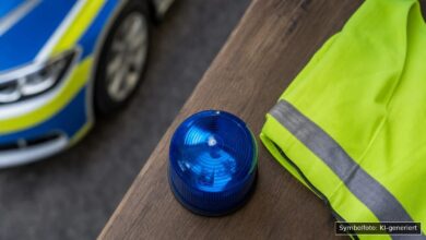 KI-generiertes Symbolfoto zu Verkehrsunfall bei Dornstadt, A8