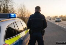 KI-generiertes Symbolfoto zu Verkehrskontrolle bei Gruibingen