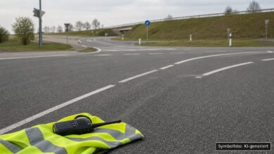 KI-generiertes Symbolfoto zu Verkehrskontrolle bei Hohenstadt, A8