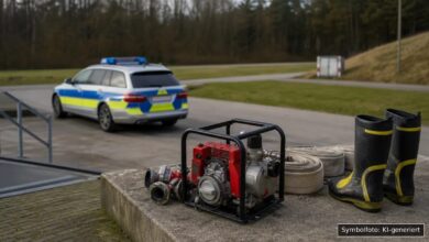 KI-generiertes Symbolfoto zu Verkehrsunfallflucht bei Aichach