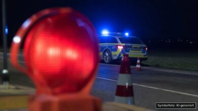 KI-generiertes Symbolfoto zu Verkehrskontrolle bei Illertissen und Vöhringen