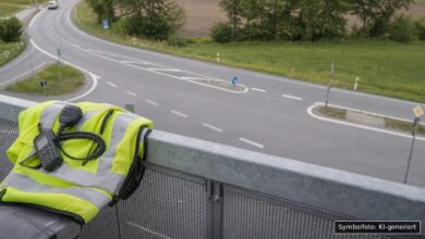 KI-generiertes Symbolfoto zu Verkehrskontrolle bei Altenstadt