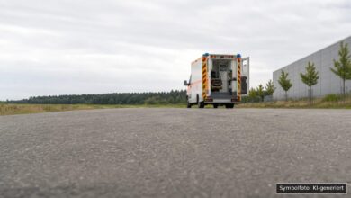 KI-generiertes Symbolfoto zu Arbeitsunfall bei Babenhausen