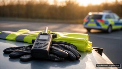 KI-generiertes Symbolfoto zu Verkehrsunfall bei Muttershofen