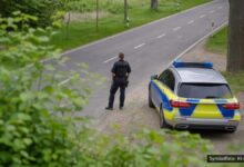 KI-generiertes Symbolfoto zu Verkehrsunfall bei Maselheim