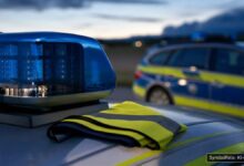 KI-generiertes Symbolfoto zu Polizeieinsatz / Widerstand gegen Vollstreckungsbeamte bei Augsburg-Antonsviertel