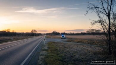 KI-generiertes Symbolfoto zu Trunkenheitsfahrt bei Königsbrunn, B17