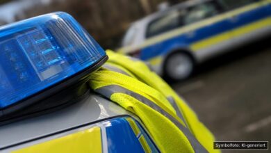 KI-generiertes Symbolfoto zu Verkehrsunfall bei Achstetten