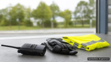 KI-generiertes Symbolfoto zu Verkehrsunfall mit Fahrerflucht bei Bad Buchau