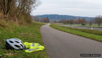 KI-generiertes Symbolfoto zu Verkehrsunfall bei Bad Hindelang